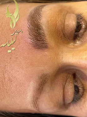 عکس چهره برای قرینه سازی ابرو