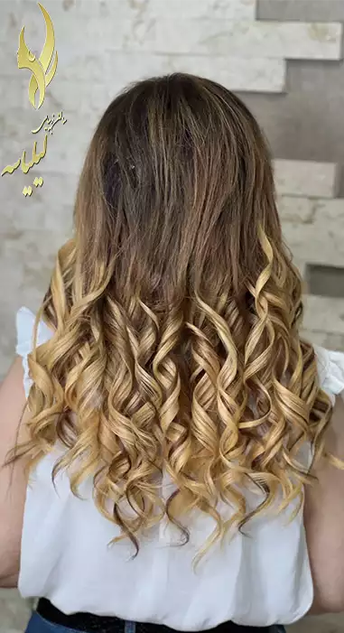 مدل مو کرلی شیک
