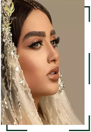 مدل آرایش عروس